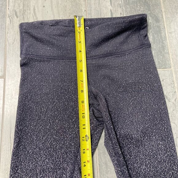 Gap Fit High Rise Speckle Ombre 7/8 Workout Leggings – Purple, Size XS - Picture 9 of 11
